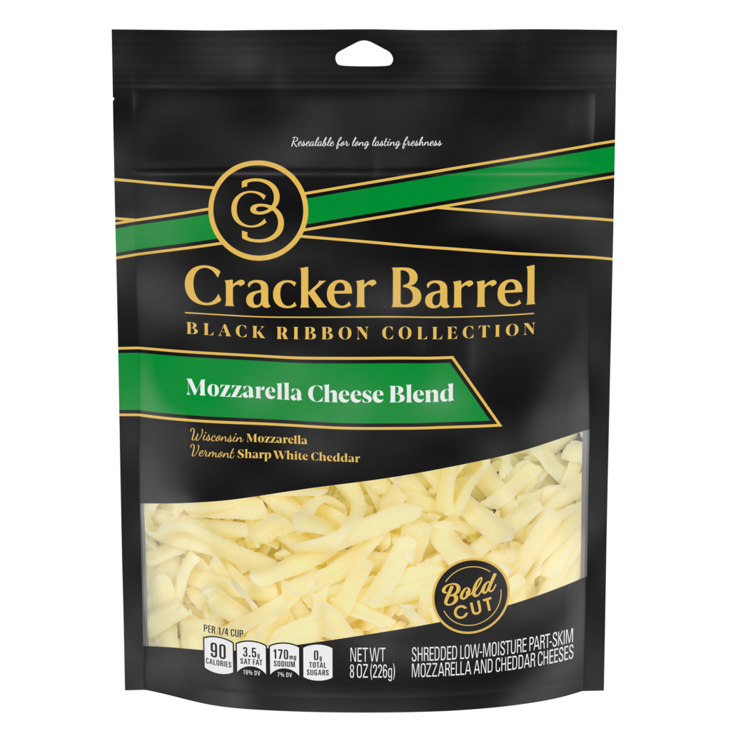 shredded_mozzarella Cracker Barrel Cheese