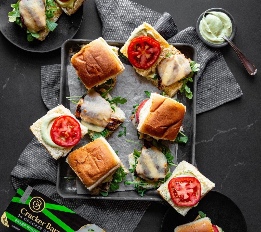 Grilled Chicken Sliders