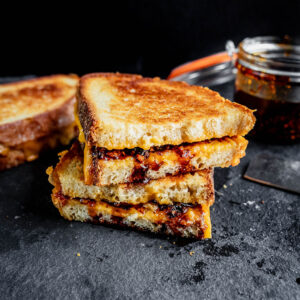 Chile Crisp Grilled Cheese