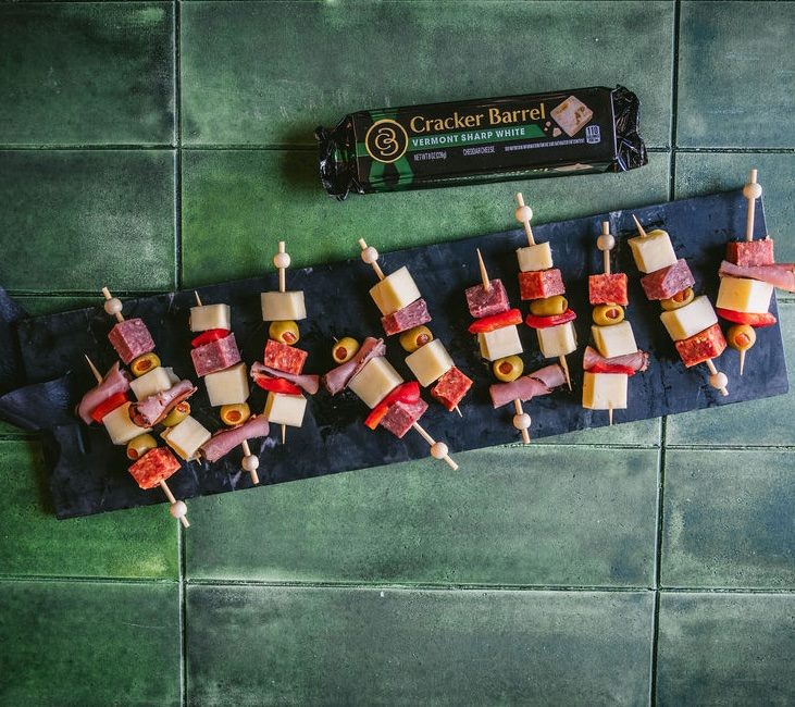 Muffuletta Skewers