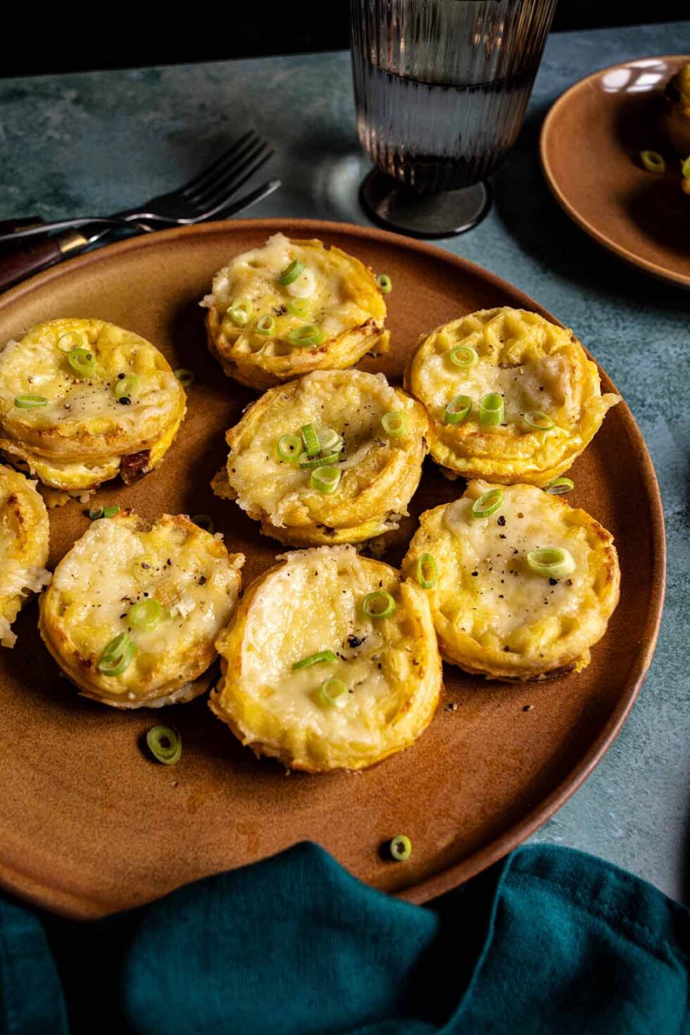 Mini Waffle-Sausage Stratas | Cracker Barrel Cheese