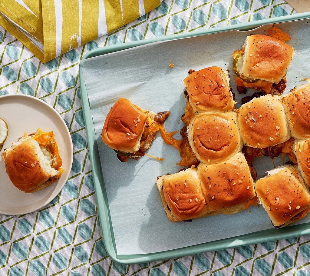 Sweet & Tangy BBQ Pork Sliders
